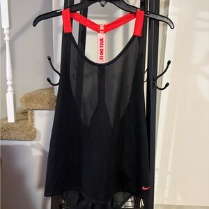 Nike Dri-FIT Black and Red Apparel